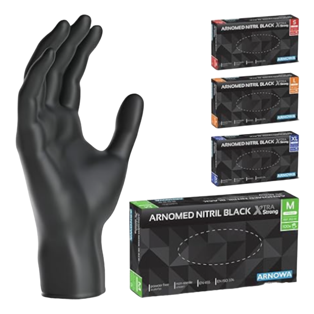 Luvas de Nitrilo Descartáveis M