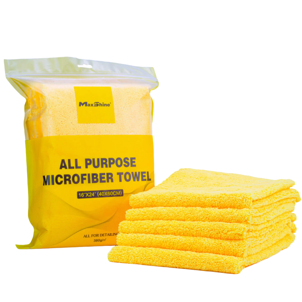 MaxShine Polish Removal Microfiber Towel - Pack 5 Panos de Microfibra