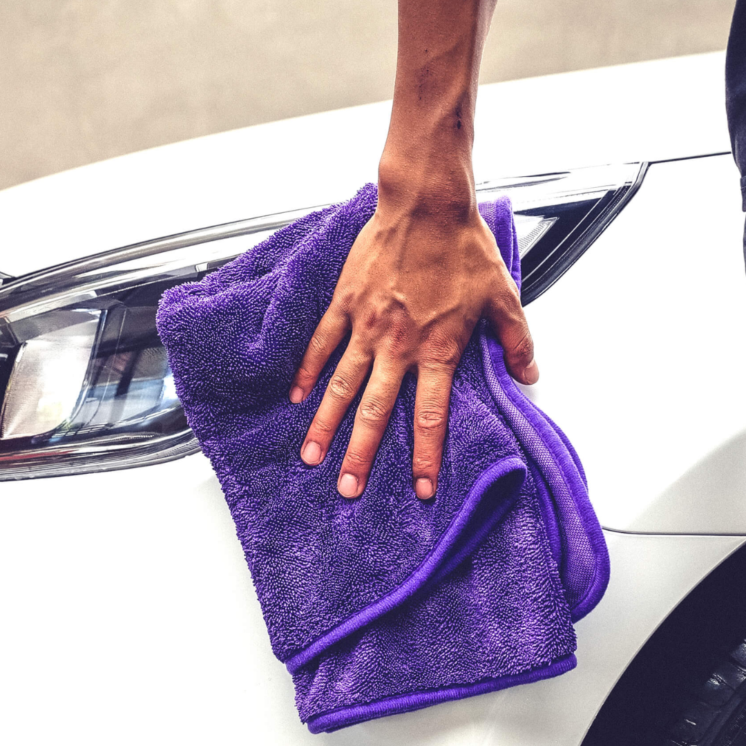 MaxShine - Purple Twisted Loop Drying Towel 60X90 – 600GSM