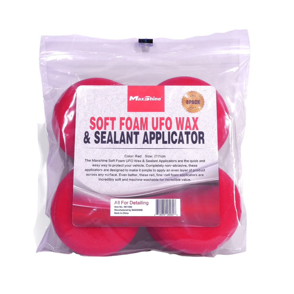 MaxShine - Soft Wax UFO Applicator - Pack 8