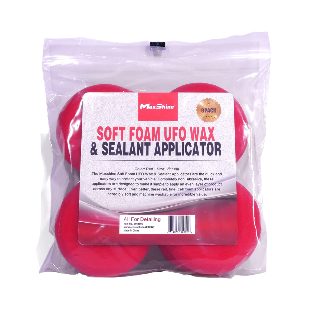 MaxShine - Soft Wax UFO Applicator - Pack 8
